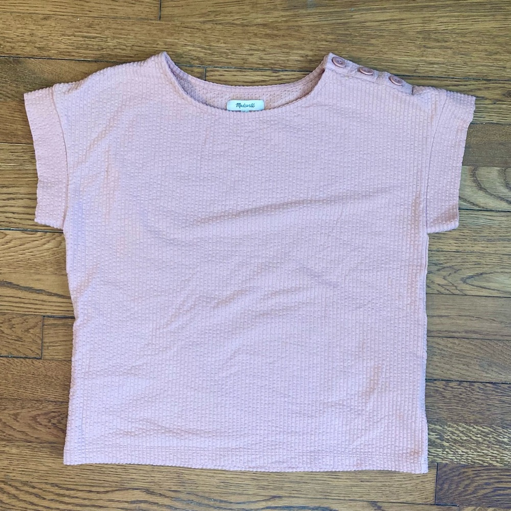 Madewell Ribbed Tee - Picture 7 of 12